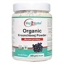Way2Herbal Organic Krounchbeej Powder