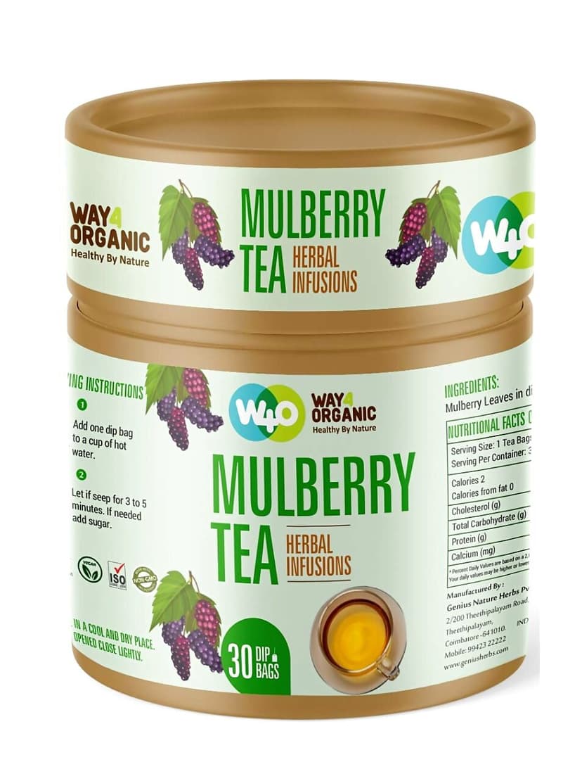 Way4Organic Mulberry Tea In Dip Bags