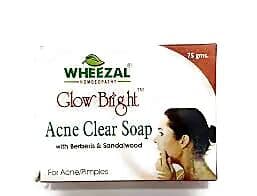 Wheezal Glow Bright Acne Clear Soap