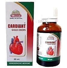 Wheezal Homeopathy Cardiant Gold Drops