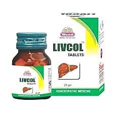 Wheezal Homeopathy Livcol Tablets