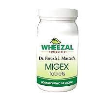 Wheezal Homeopathy Migex Tablets
