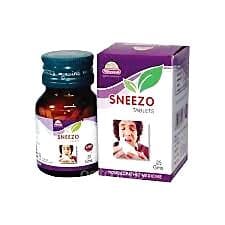 Wheezal Homeopathy Sneezo Tablets