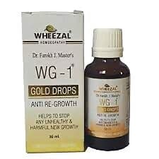 Wheezal Homeopathy Wg-1 Gold Drops