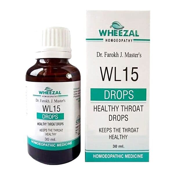 Wheezal Homeopathy Wl-15 Drops