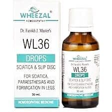 Wheezal Homeopathy Wl-36 Drops