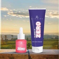Wild glow Anti Acne Cleanser + Serum Combo 