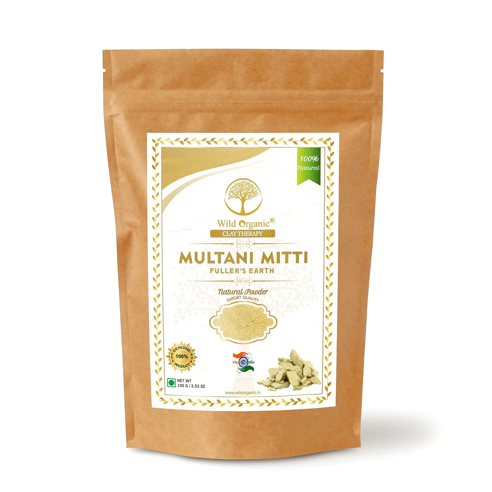 Wild Organic Multani Mitti Powder
