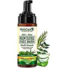 Wishcare Anti Acne Neem Tea Tree Face Wash