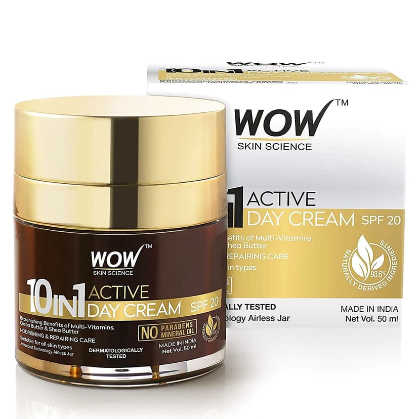 Wow Skin Science 10 in 1 Active Day Cream