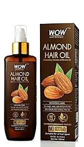 Wow Skin Science Almond Hair Oil