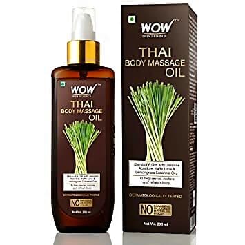 Wow Skin Science Thai Body Massage Oil