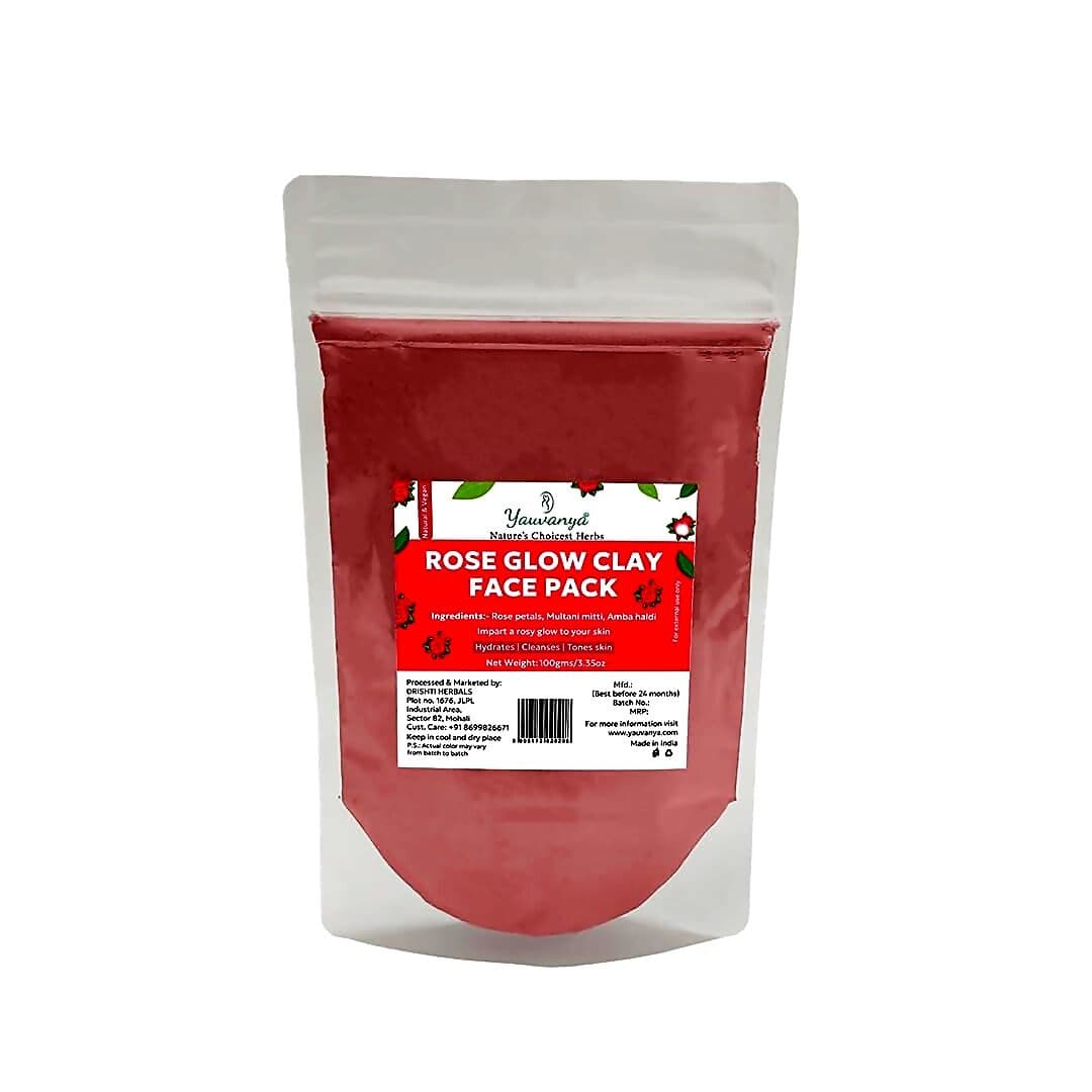 Yauvanya Rose Glow Clay Face Pack