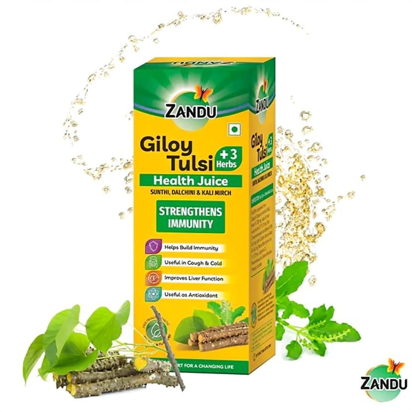 Zandu Giloy Tulsi Juice