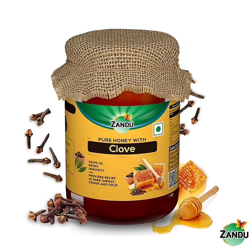 Zandu Pure Honey with Clove