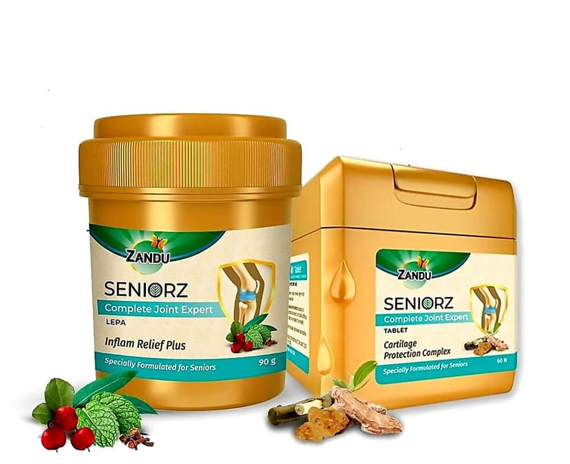 Zandu Seniorz Complete Joint Therapy Kit
