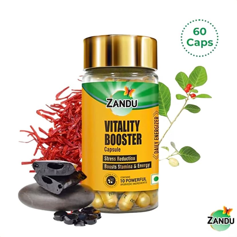 Zandu Vitality Booster Capsules