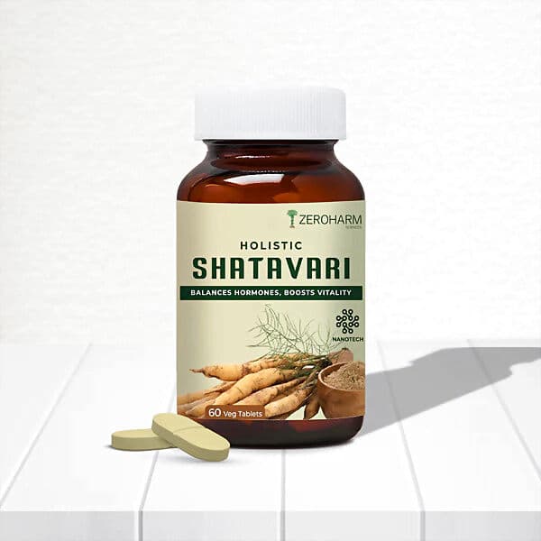 Zeroharm Holistic Shatavari Tablets
