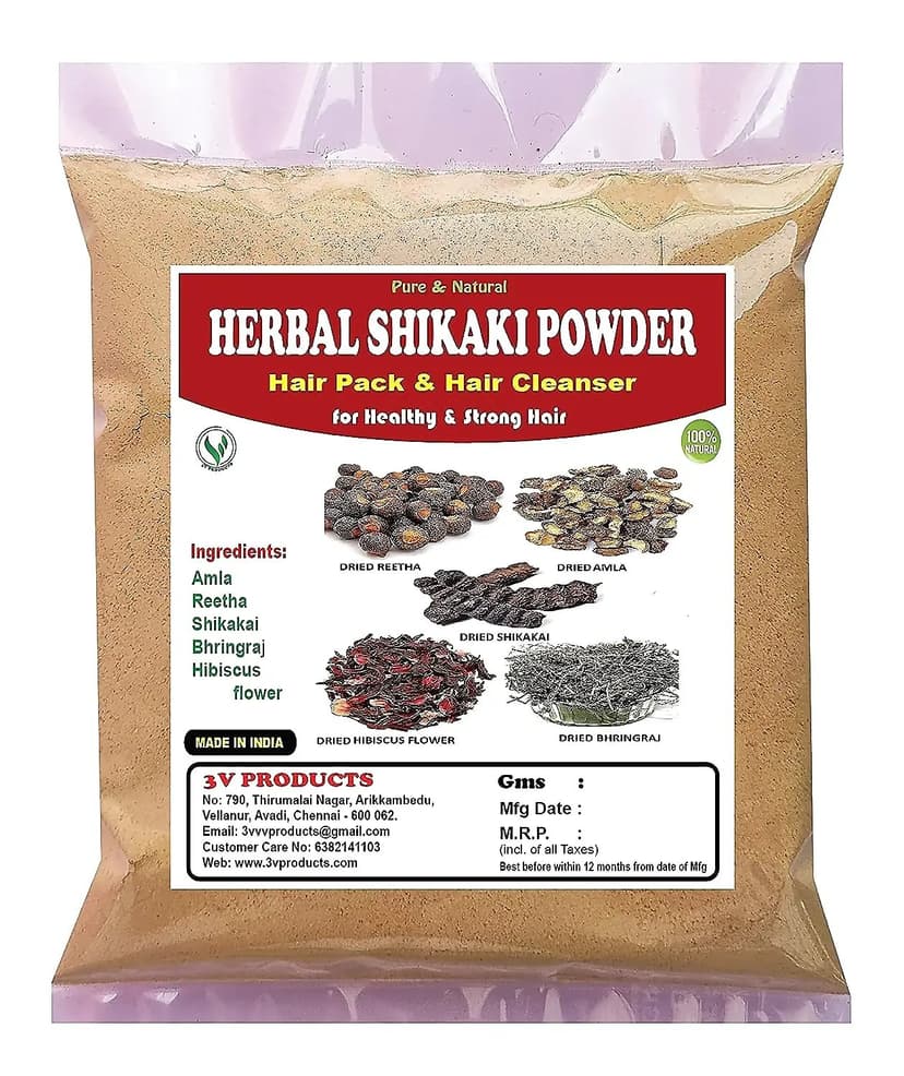 3V Products Herbal Shikakai Powder
