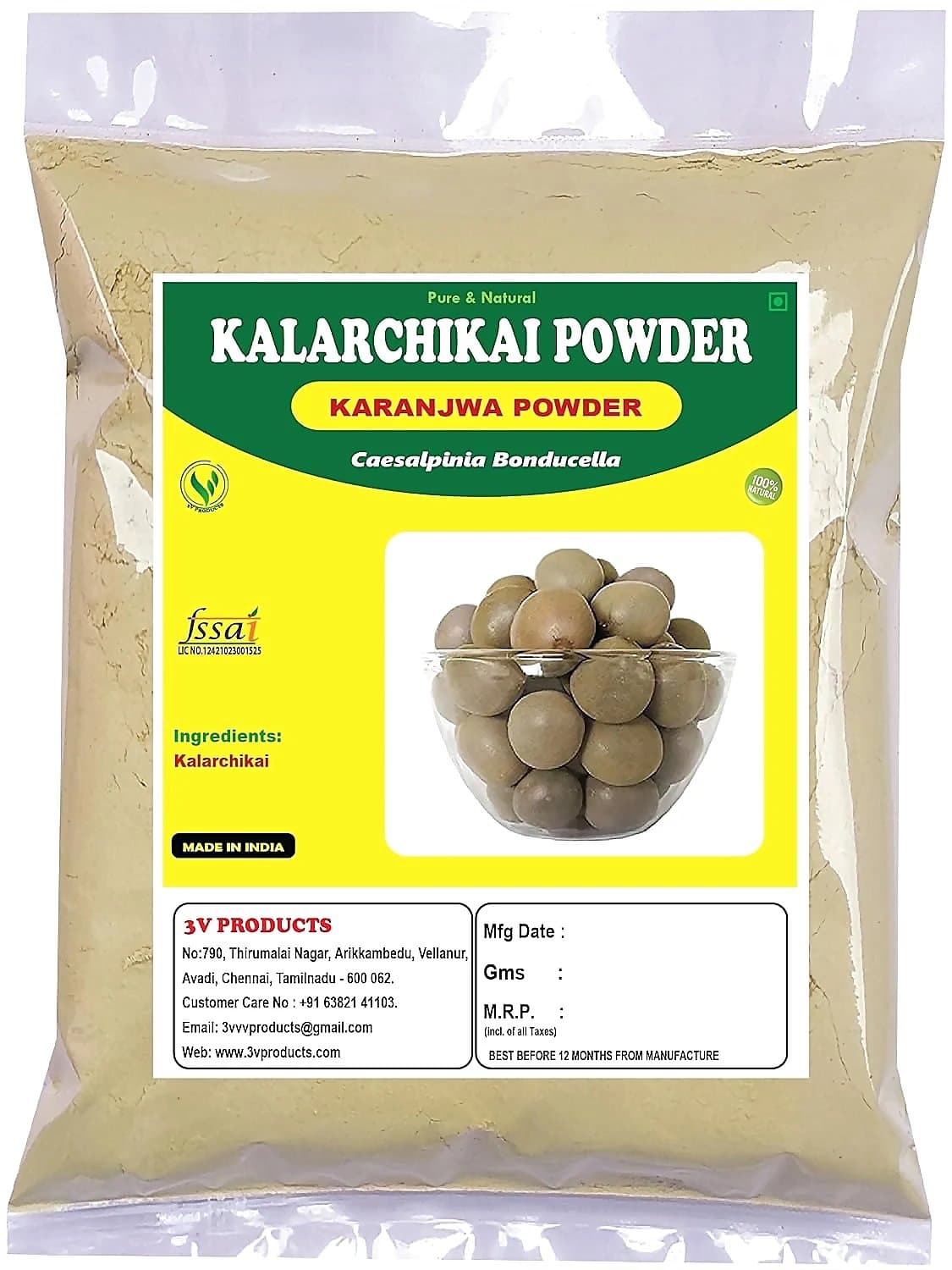 3V Products Kalarchikai Powder