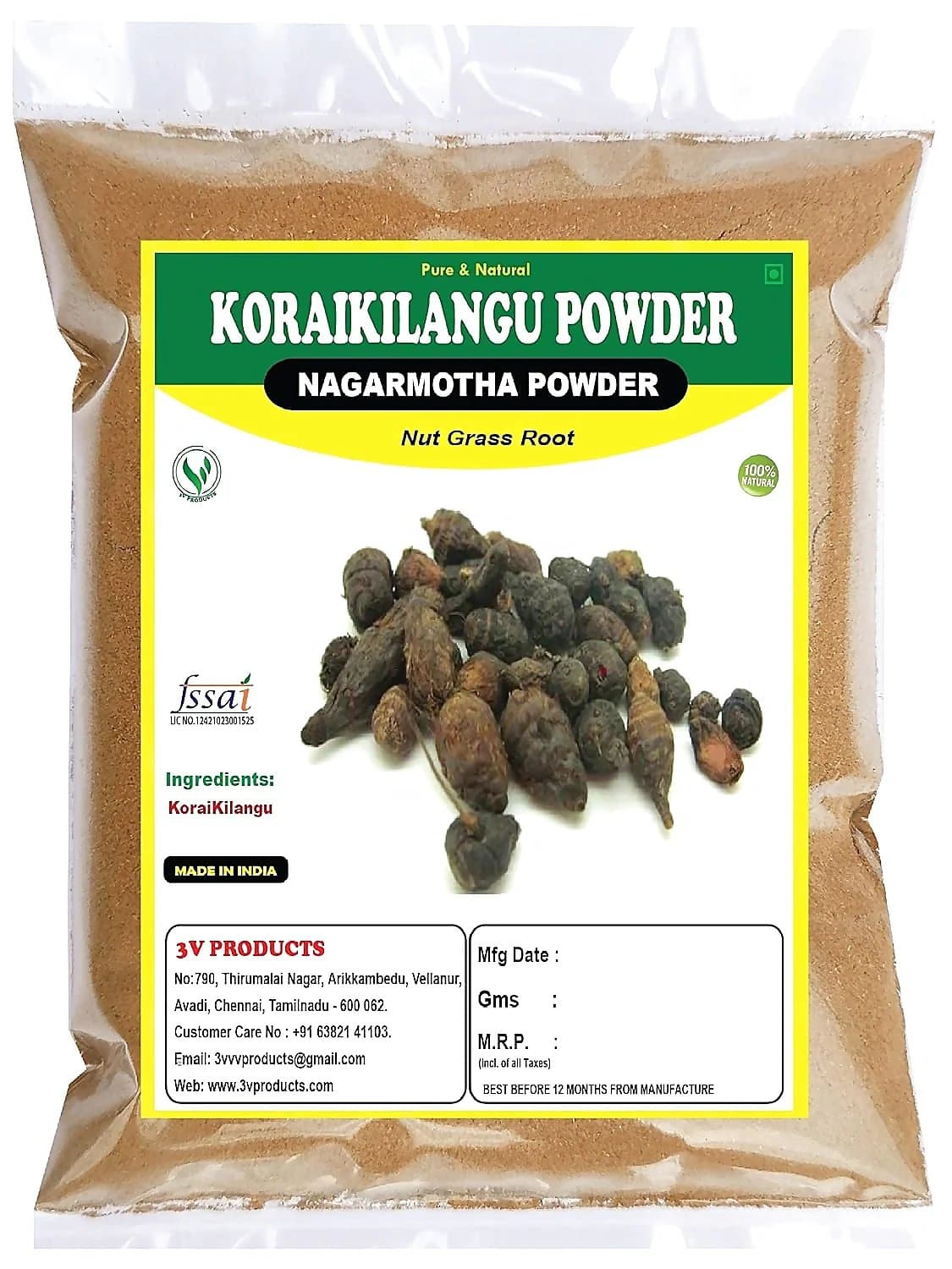 3V Products Koraikilangu Powder