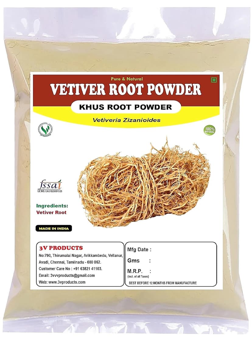 3V Products Natural Vetiver Root Powder