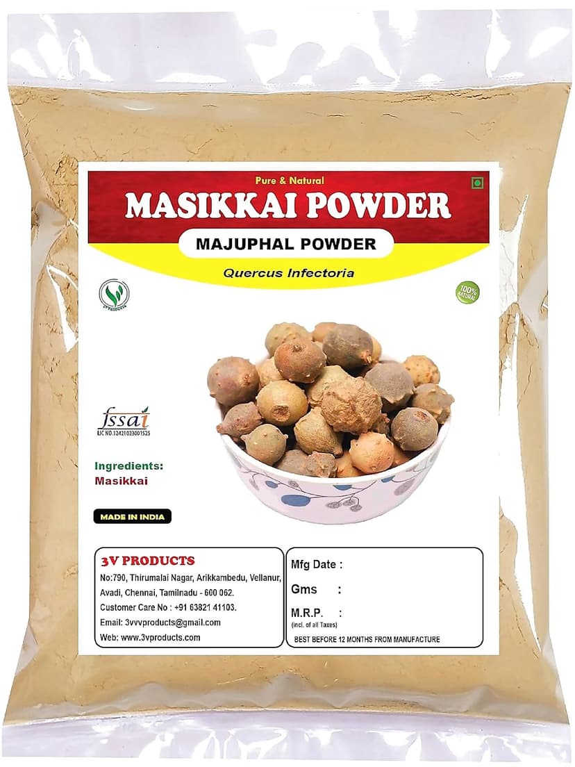 3V Products Organic Masikkai Powder