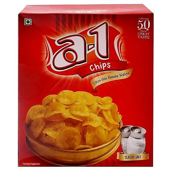 A-1 Chips Potato Chips-Classic Salt