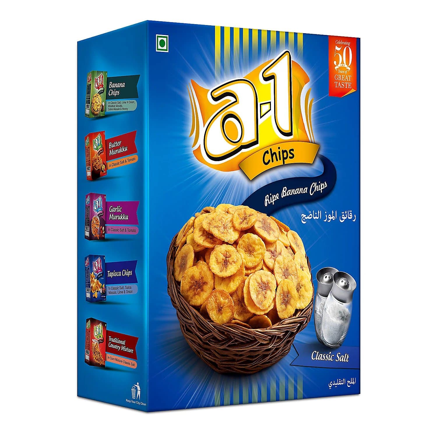 A-1 Chips Ripe Banana Fruit Chips