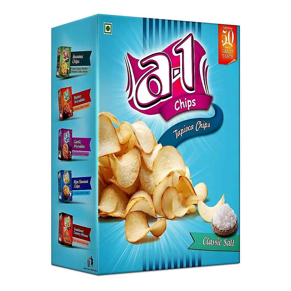 A-1 Chips Tapioca Chips Classic Salt