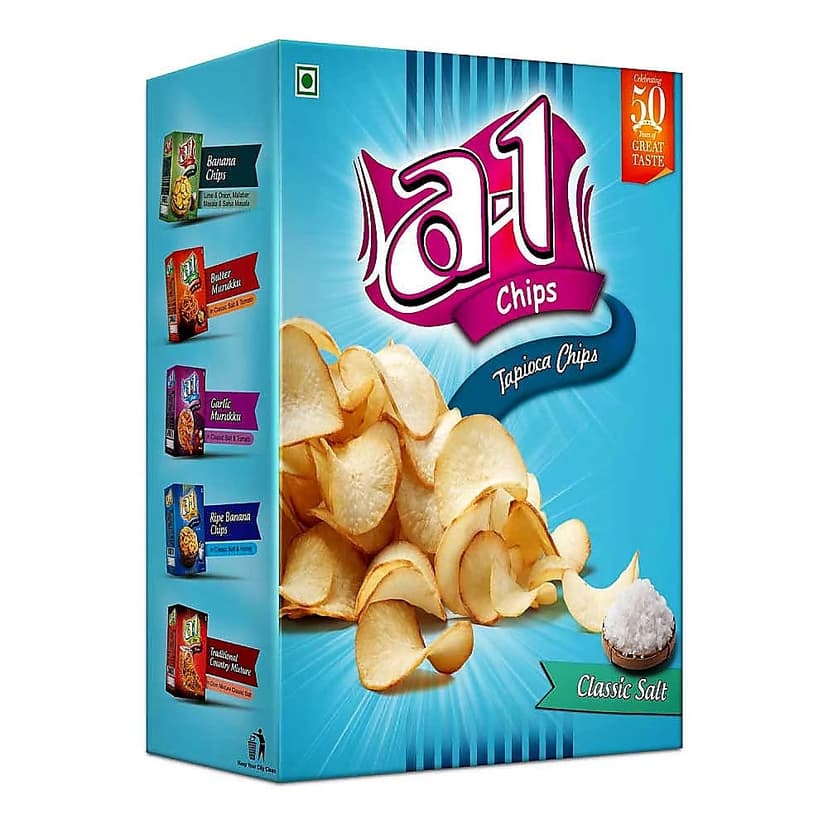 A-1 Chips Tapioca Chips Classic Salt