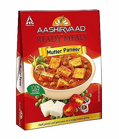 Aashirvaad Mutter Paneer