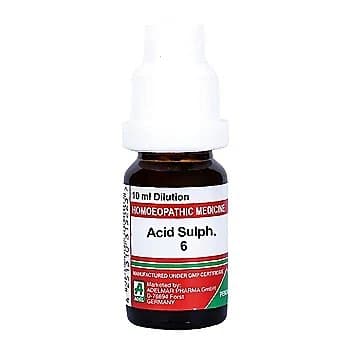Adel Acidum Sulphuricum 6 Ch Dilution
