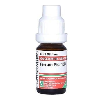 Adel Ferrum Picricum 10 M Ch Dilution
