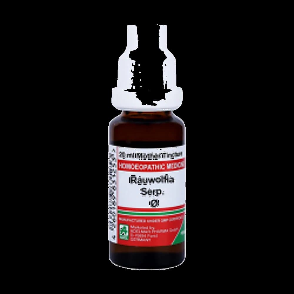Adel Rauwolfia Serp Mother Tincture Q