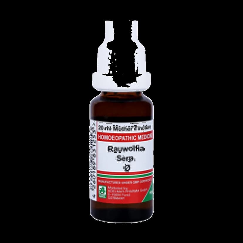 Adel Rauwolfia Serp Mother Tincture Q