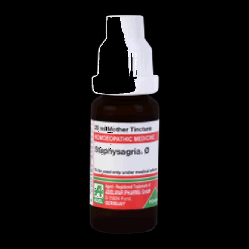 Adel Staphysagria Mother Tincture Q