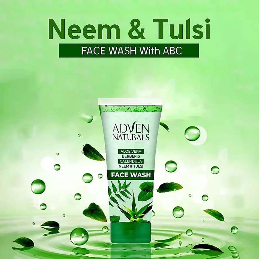 Adven Naturals Face Wash with Abc