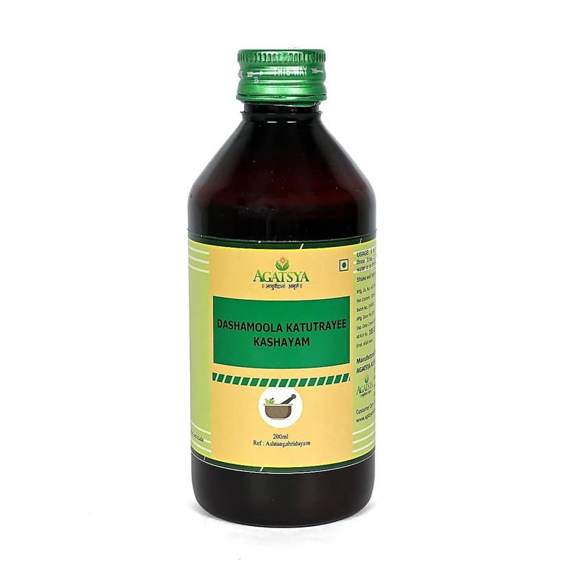 Agatsya Dashamoola Katutrayee Kashaya