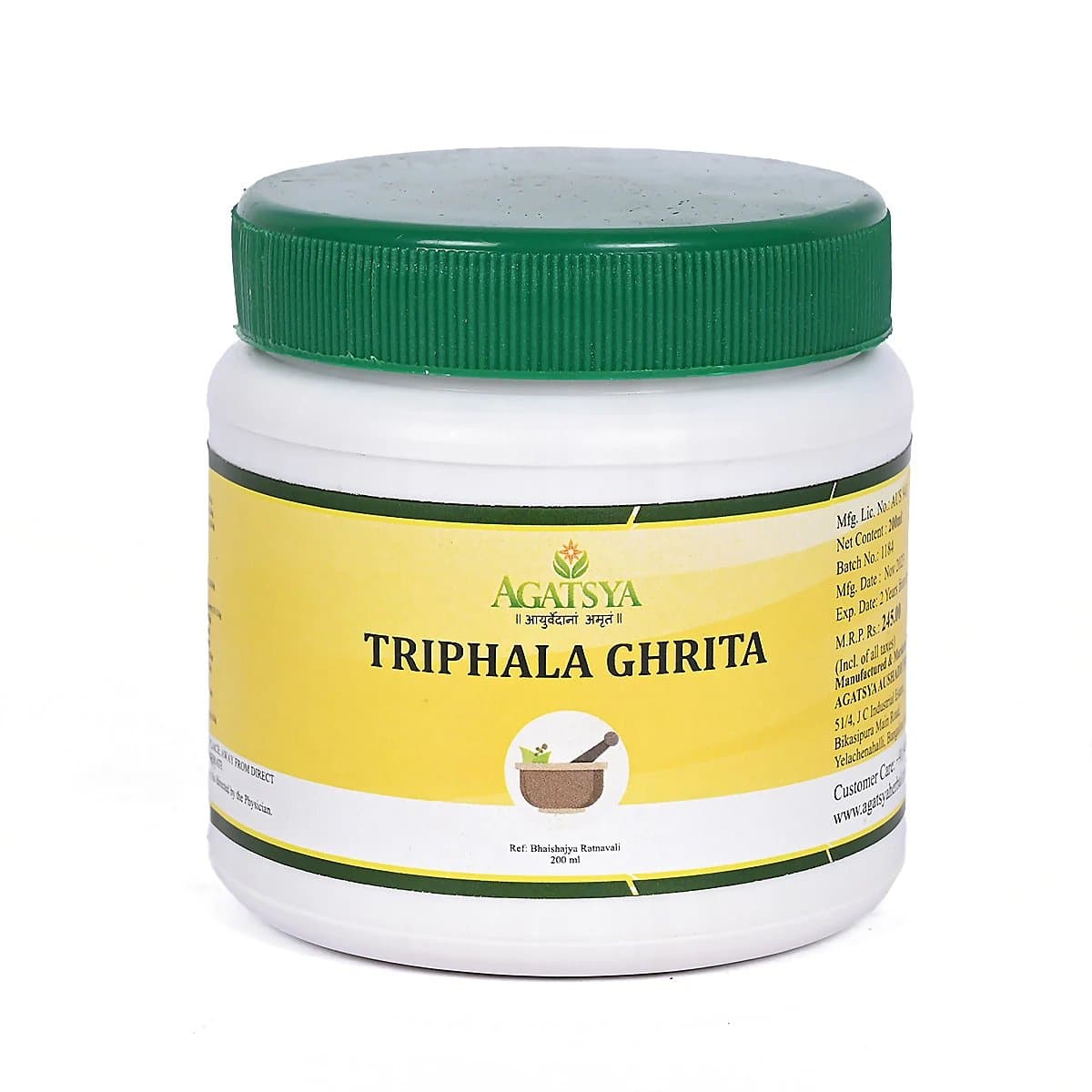 Agatsya Triphala Ghrita