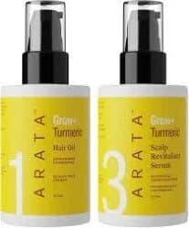 Arata Grow+ Turmeric Growth Boost Duo