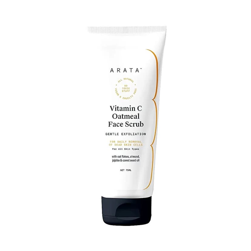 Arata Vitamin C Oatmeal Face Scrub