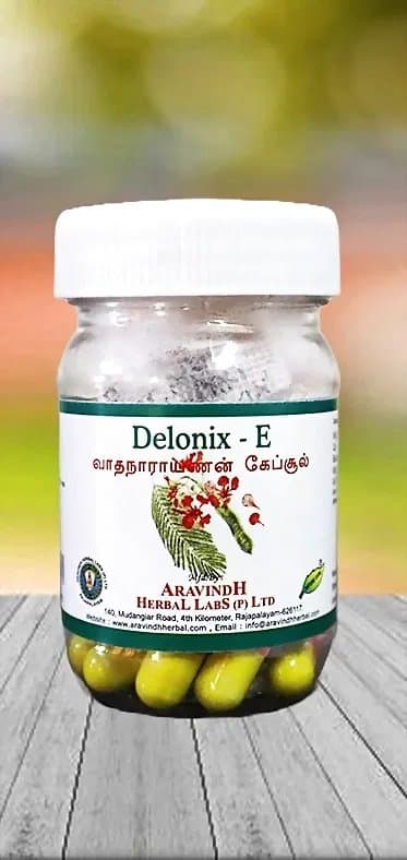 Aravindh Herbal Delonix E Capsule