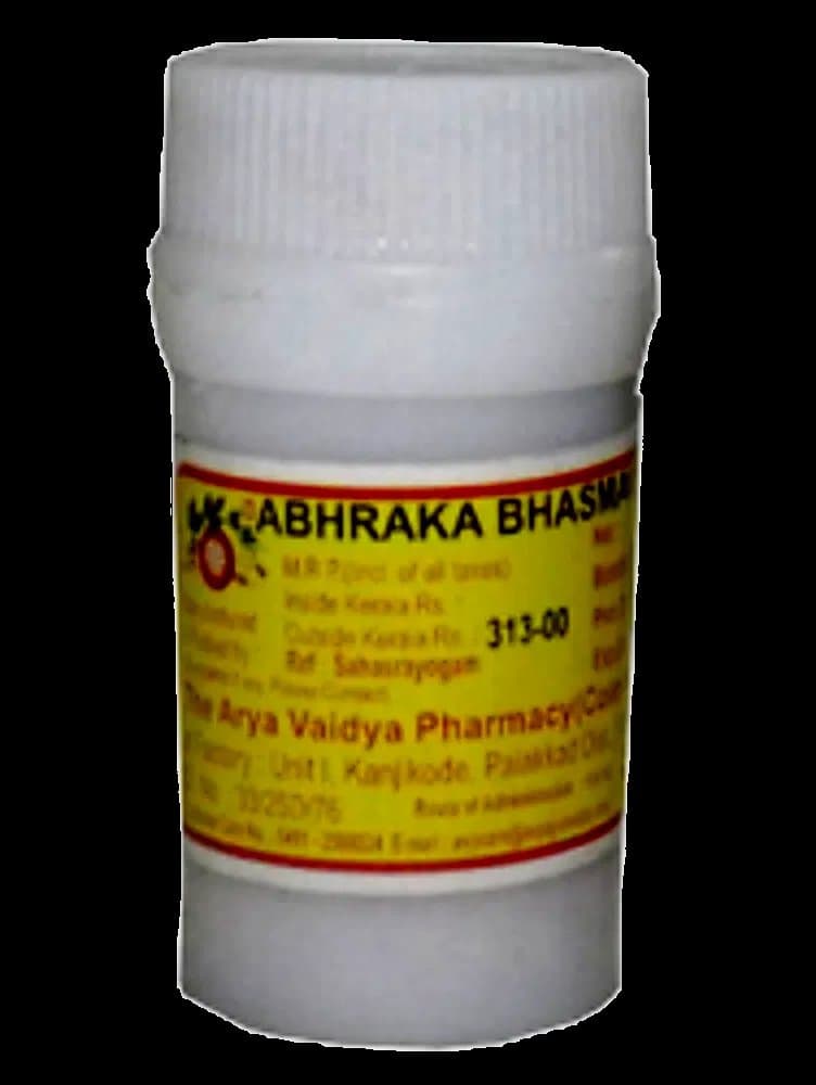 Arya Vaidya Pharmacy Abhraka Bhasam 101