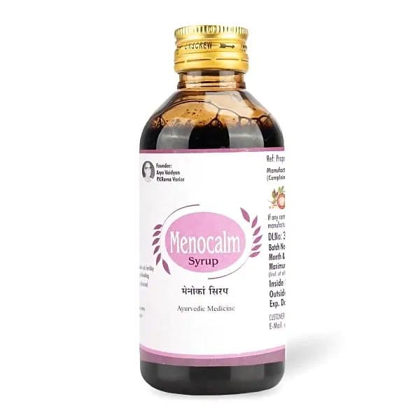 Arya Vaidya Pharmacy Menocalm Syrup
