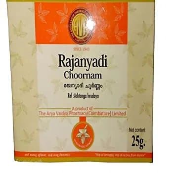 Arya Vaidya Pharmacy Rajanyadi Choornam