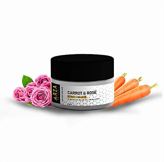 Arza Naturals Carrot and Rose Face Cream