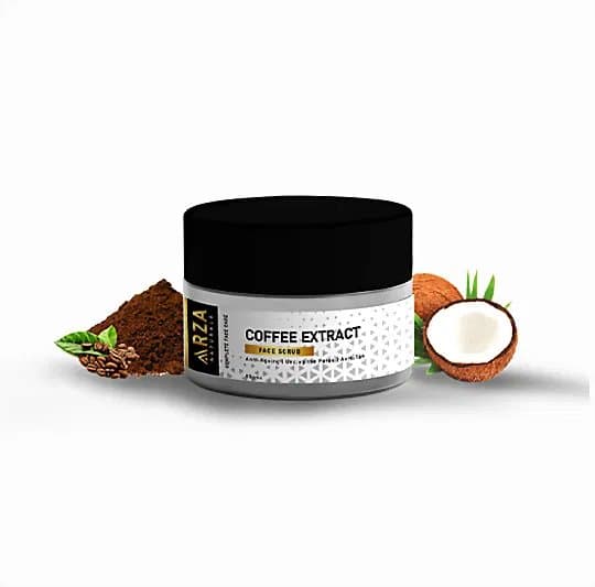 Arza Naturals Coffee Extract Face Scrub