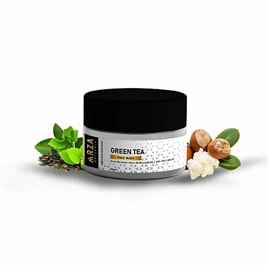 Arza Naturals Green Tea Face Mask