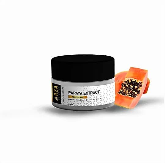Arza Naturals Papaya Extract Face Scrub